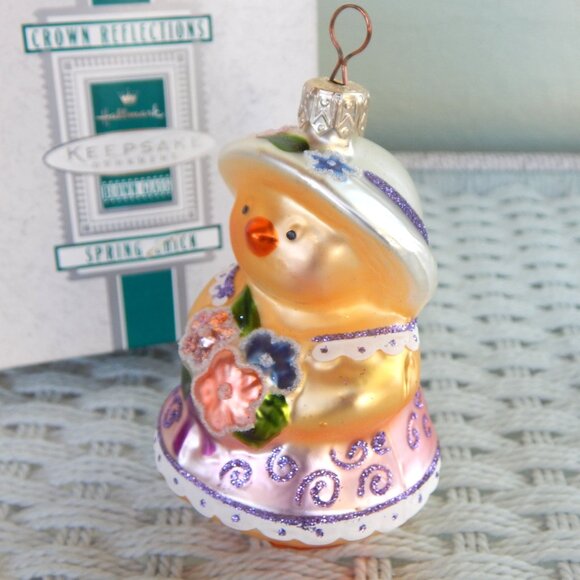 Hallmark Spring Design Hallmark | Holiday | 998 Hallmark Keepsake Ornament Spring Chick Crown ...